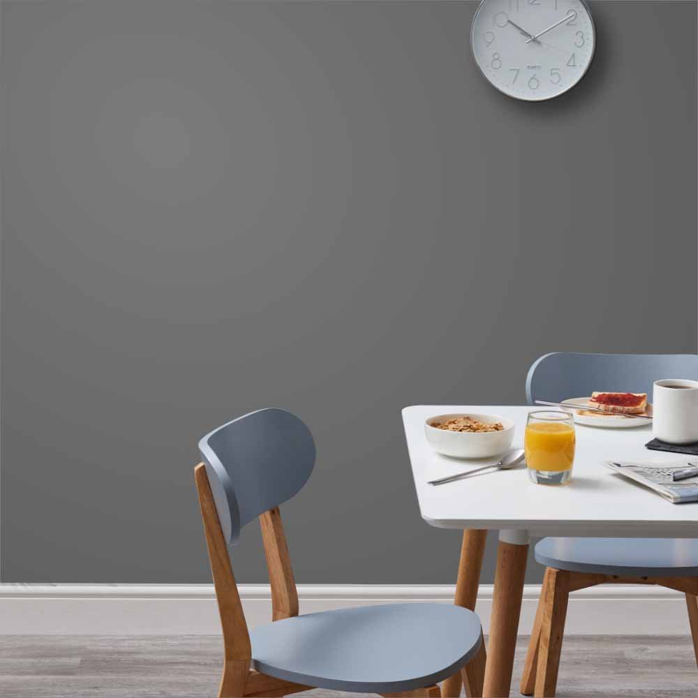 Wilko Walls & Ceilings Storm Cloud Matt Emulsion Paint 2.5L Image 4