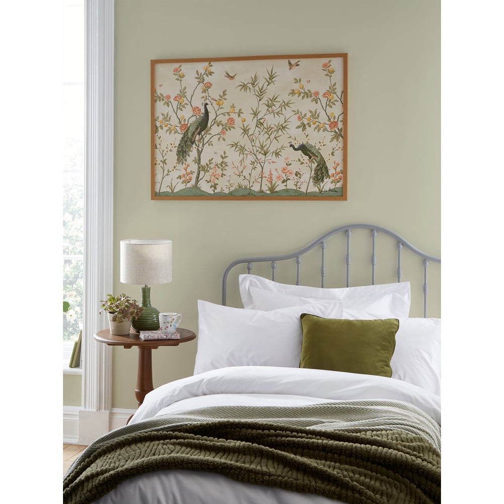 Laura Ashley Belvedere Garden Wooden Frame Wall Art 70 x 100cm Image 2