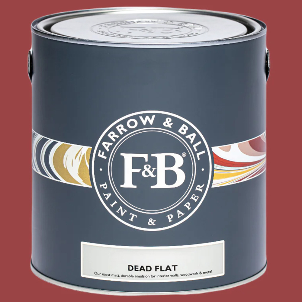Farrow & Ball Dead Flat Incarnadine Matt Paint 2.5L Image 2
