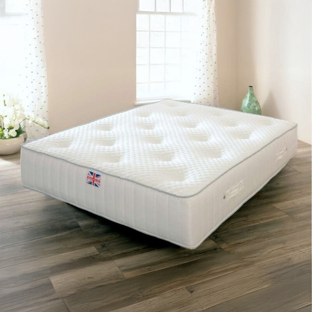 Comfy Living Single Deep Filled Pocket Sprung and Memory Foam Mattress Image 2