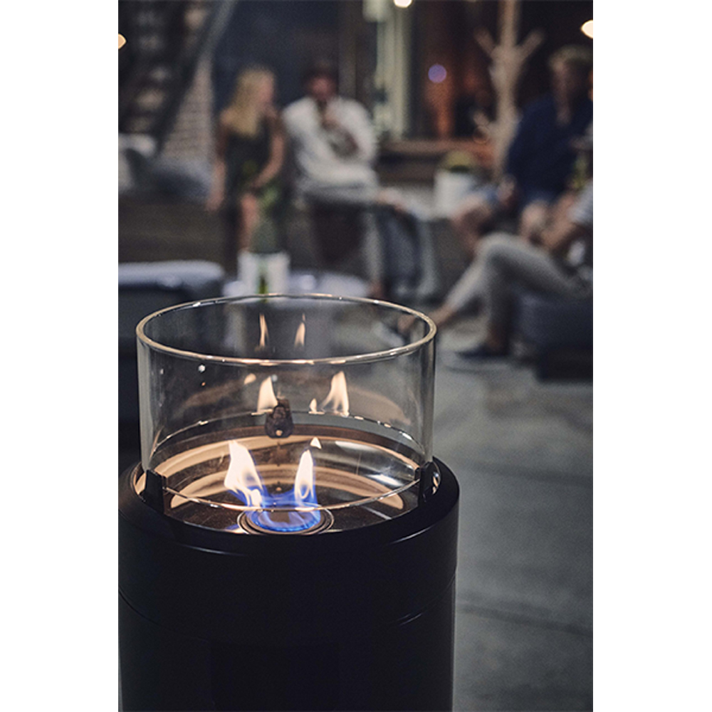 Enders Large Black Nova LED Flame Image 8