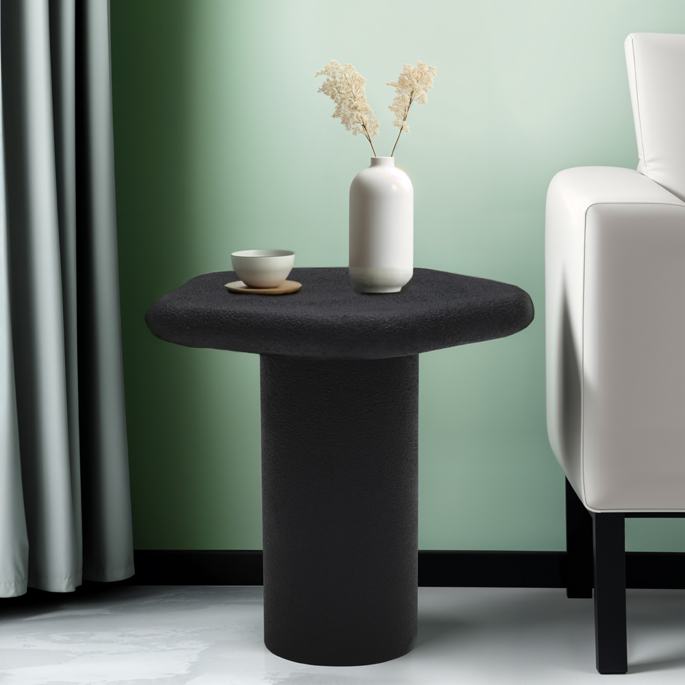 IH Design Udaipur Black Pentagon End Table Image 5