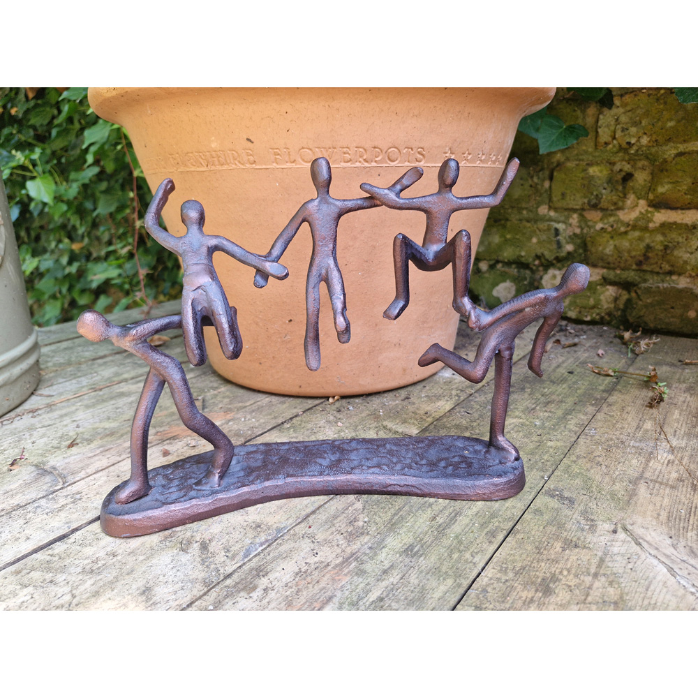 Inspirational Gifting Jump for Joy Cast Aluminium Home Ornament Image 3