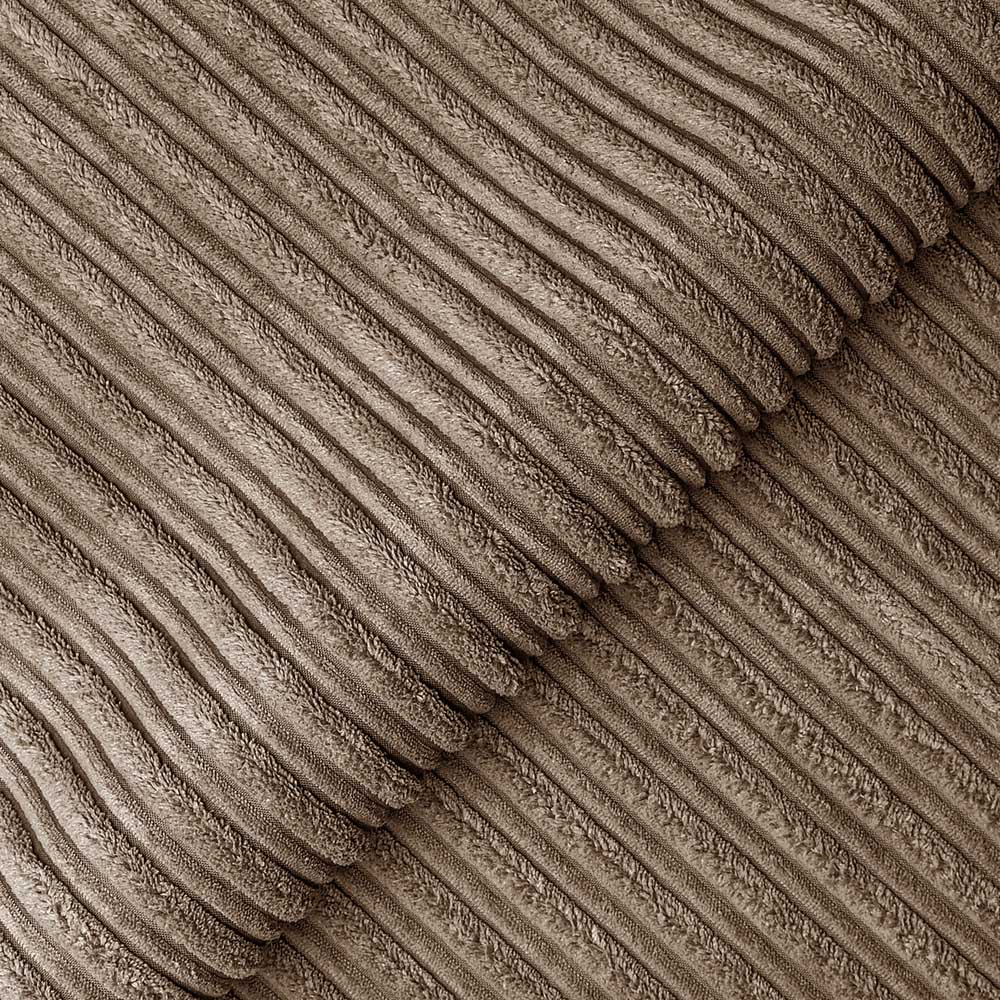 Luxor 4 Seater Coffee Jumbo Cord Left Hand Facing Scatter Back L Shaped Corner Sofa Set Image 5