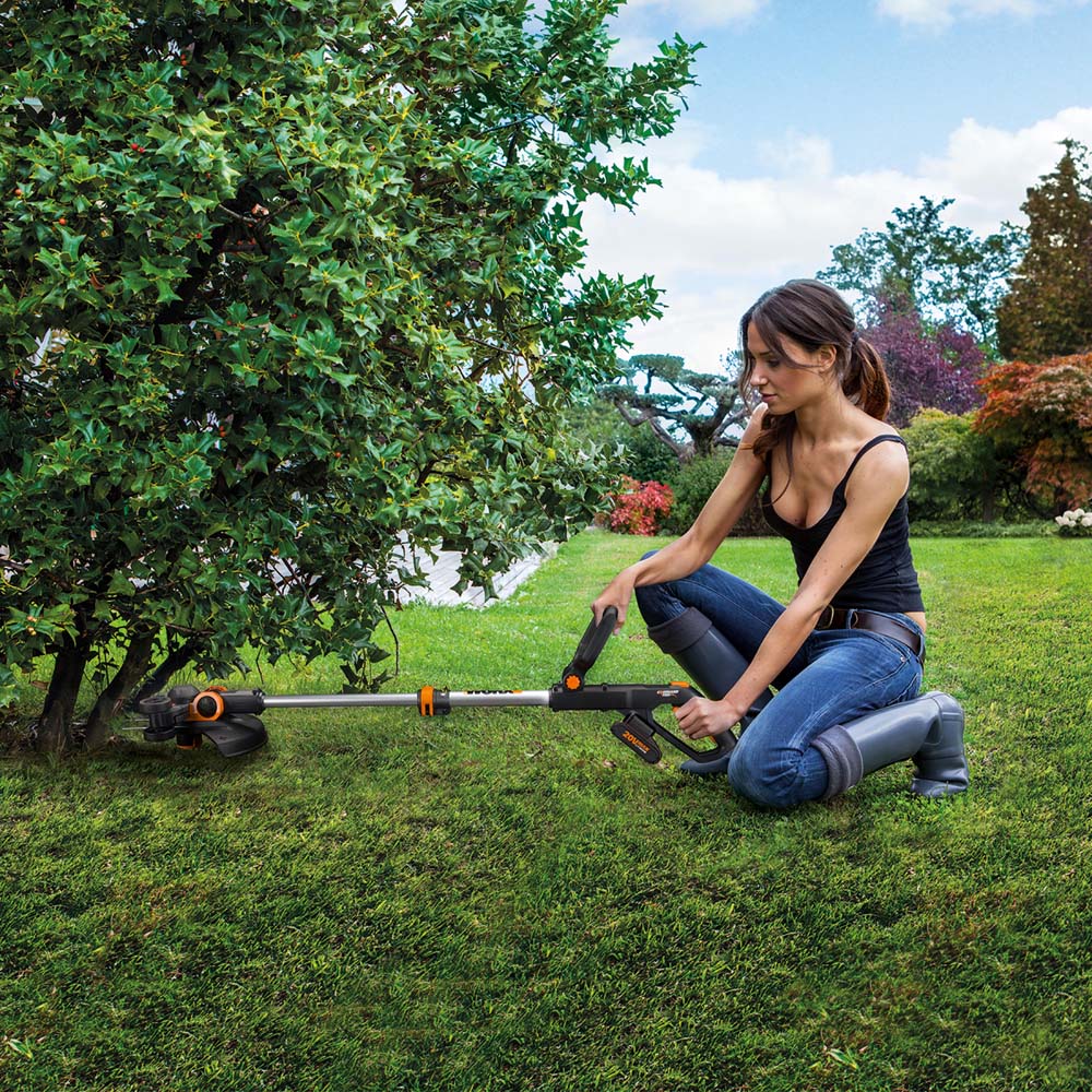 Worx WG163E.9 20V Cordless 30cm Line Grass Trimmer Bare Unit Image 2