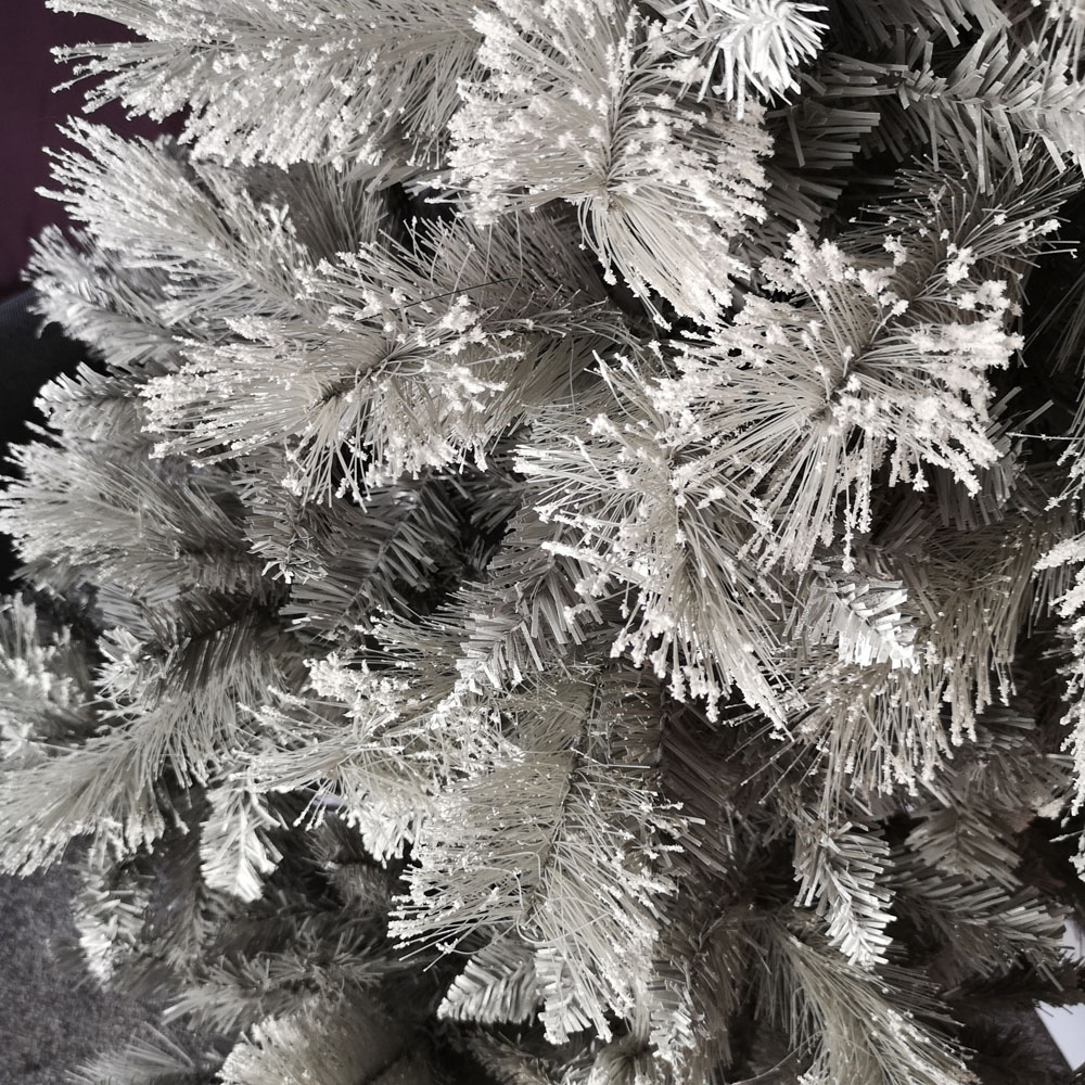 Premier Grey Snow Fir Cashmere Tips Artificial Christmas Tree 6ft Image 4