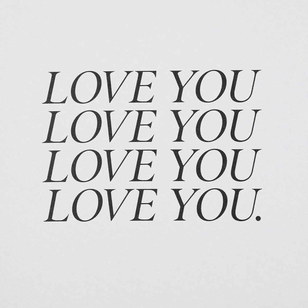 Single Neutral Simple Affirmation Canvas 50 x 40cm in Assorted styles Image 5