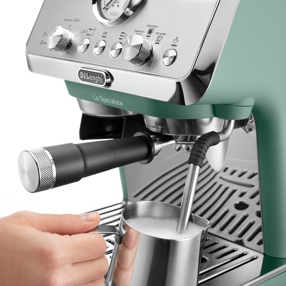 De'Longhi EC9155.GR Green La Specialista Arte 1.2L Manual Coffee Machine Image 6