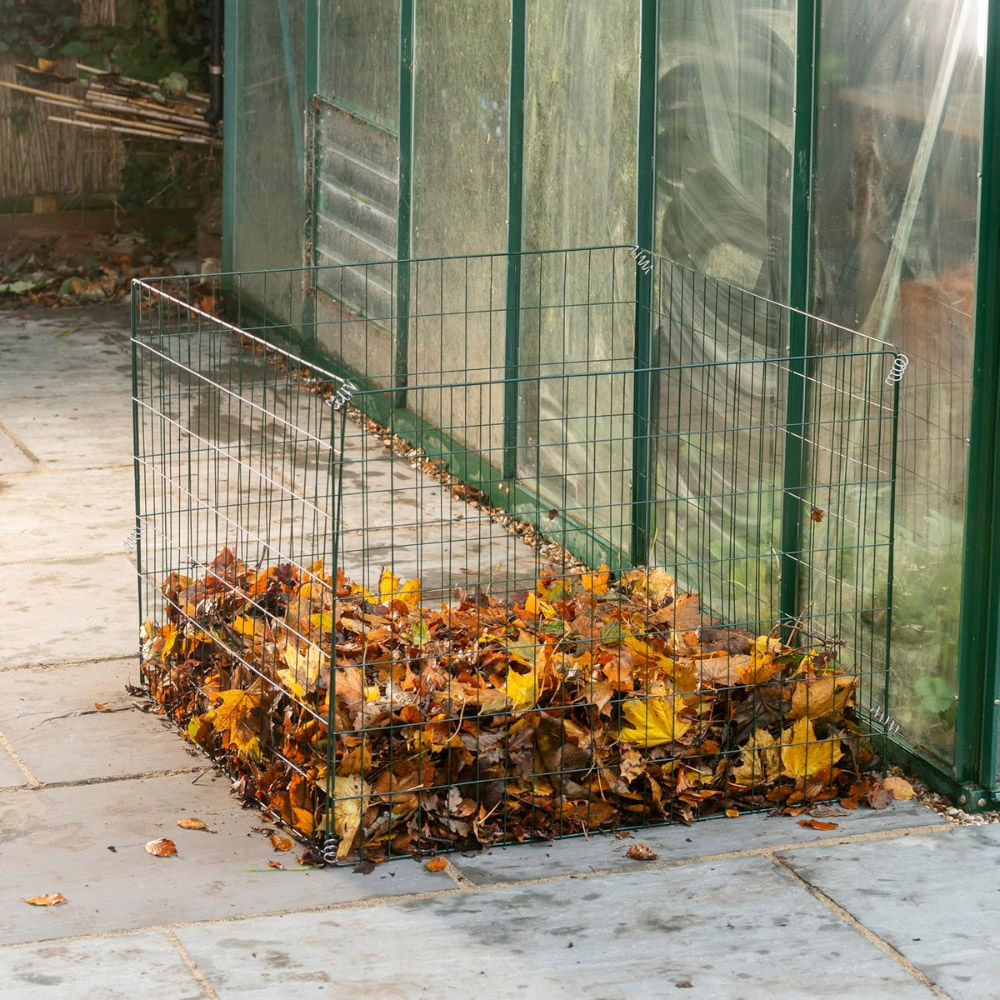 Garden Gear Metal Wire Compost Bin 90 x 90 x 70cm 3 Pack Image 2