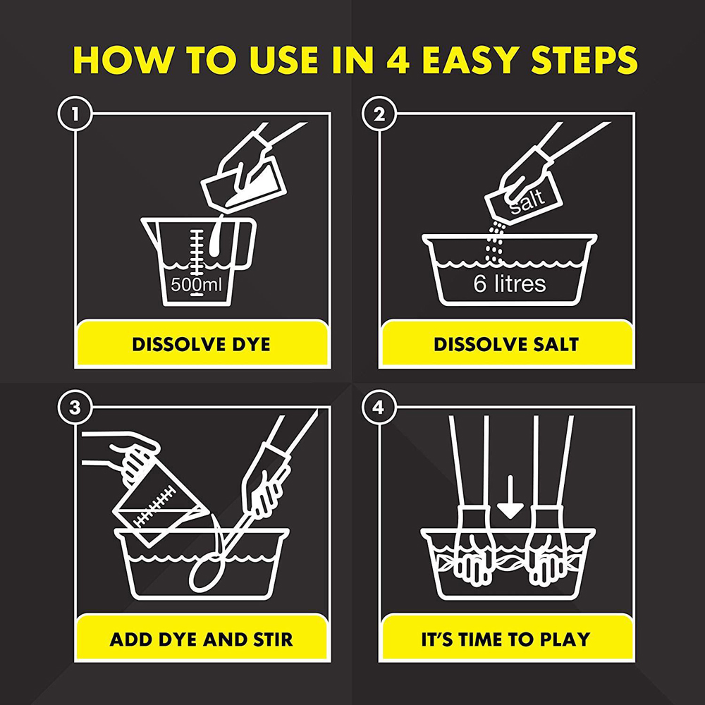 Dylon Tulip Red Hand Fabric Dye Sachet 50g 4 Pack Image 7