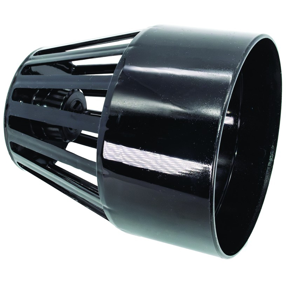 FloPlast Ring Seal Soil Vent Terminal Black 110mm Image 4