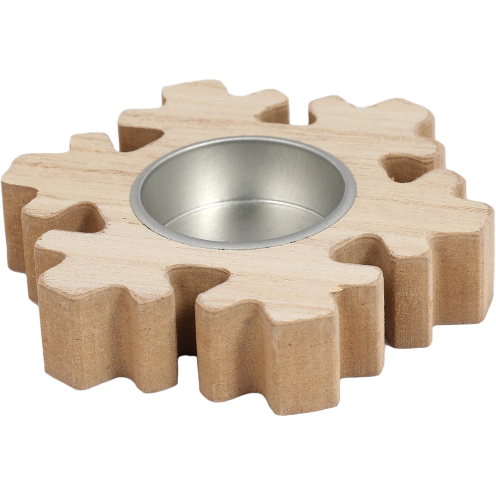 Festive Tealight Holder - Natural Image 3