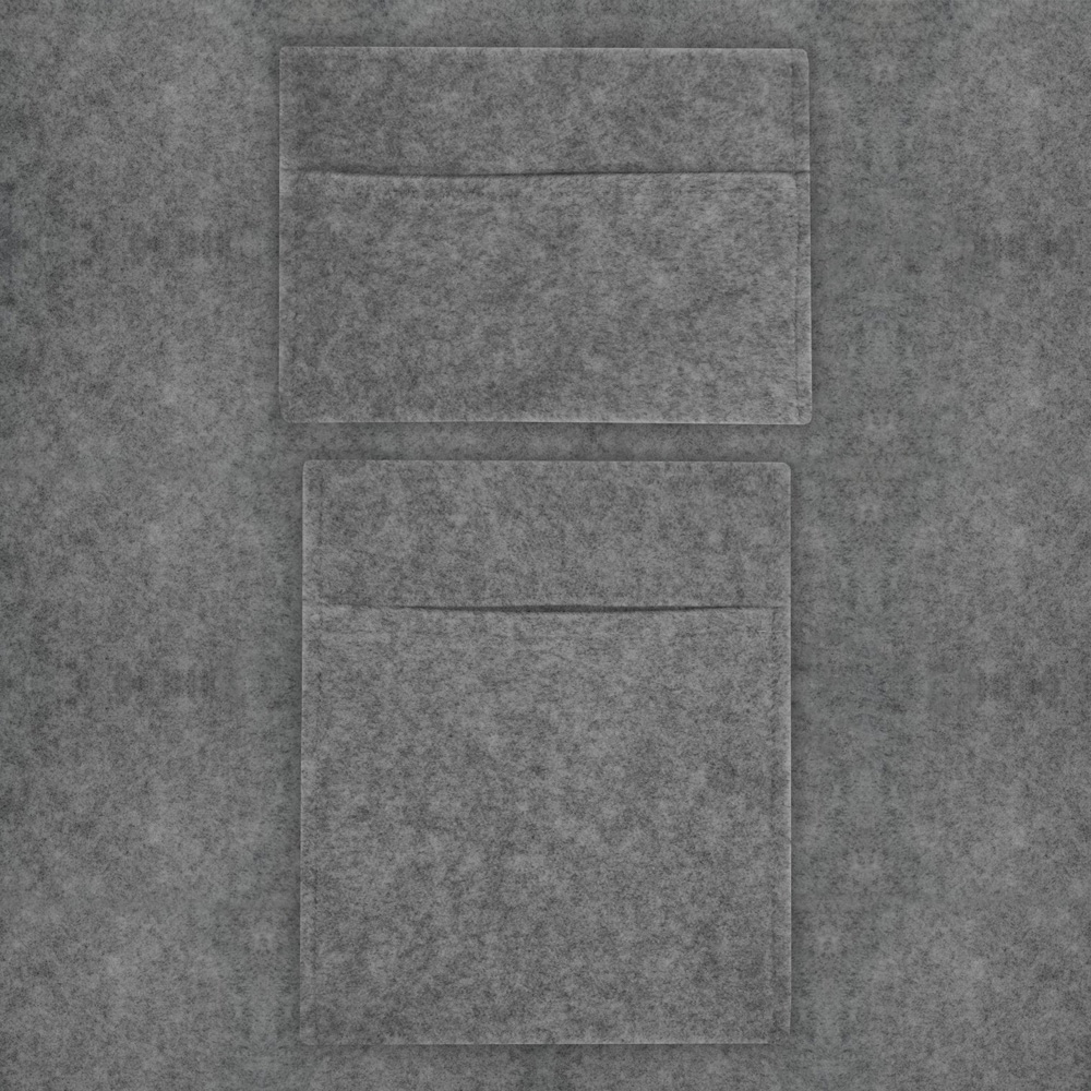 Monster Shop Smoke Grey Van Carpet Lining and Storage Pouches Set with Adhesive Glue Image 4