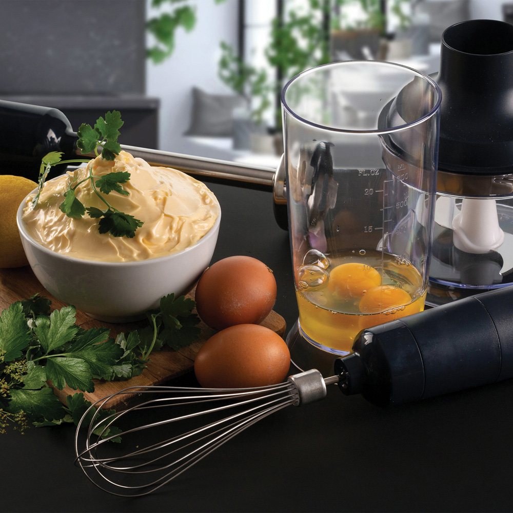 Ariete AR0601 Dark Grey 3 in 1 Whisk Hand Blender and Chopper 700W Image 4