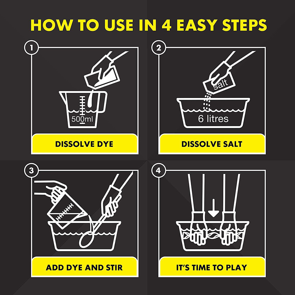 Dylon Deep Violet Hand Fabric Dye Sachet 50g 4 Pack Image 7