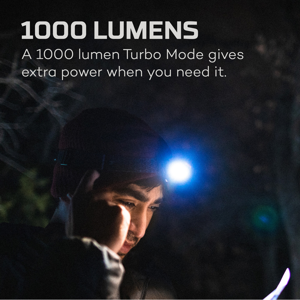 Nebo Einstein 1000 Flex 1000 Lumens Rechargeable Headlamp Image 7