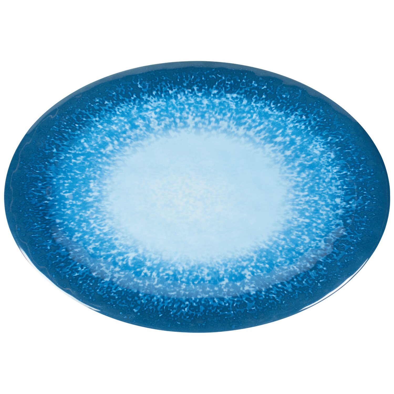 Neptune Melamine Oval Tray Blue Image 2