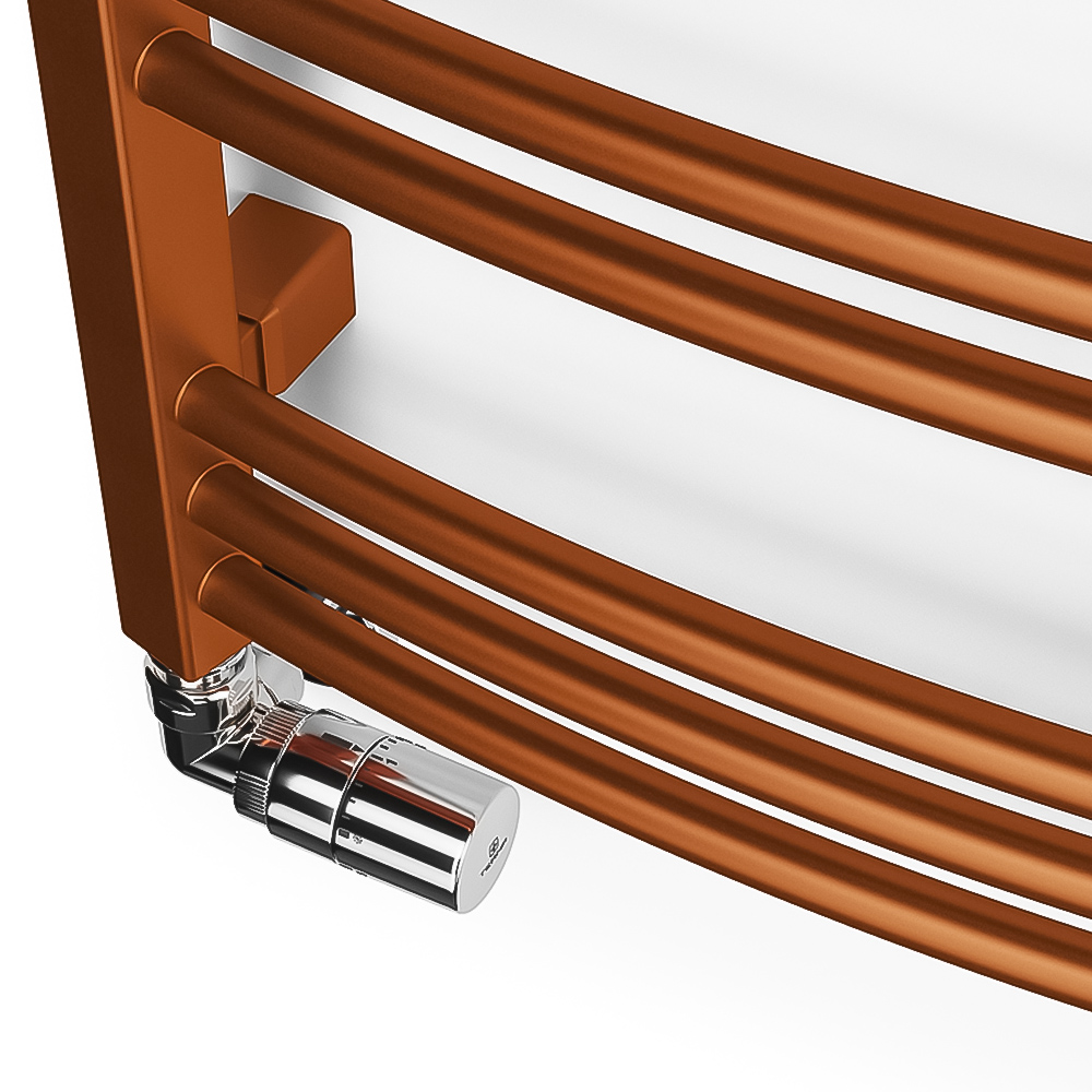 Terma Jade 921BTU True Copper Heated Towel Rail 753 x 400mm Image 3