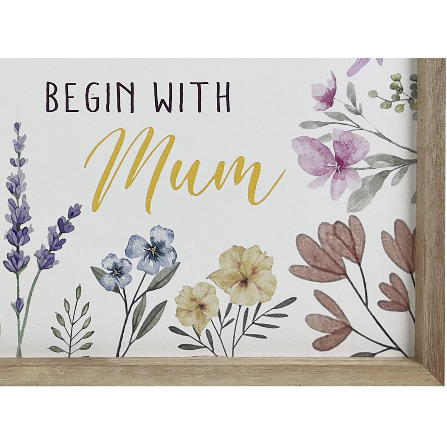 Mum Wildflower Frame - 2 Image 3