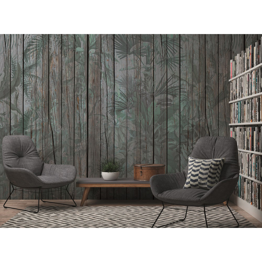 A.S Creation Leaves on Wall Digital Mural Image 3