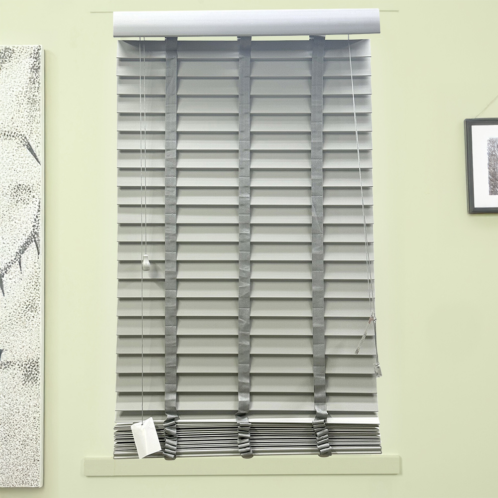 50mm Venetian Blind - Light Grey / 90cm Image 1