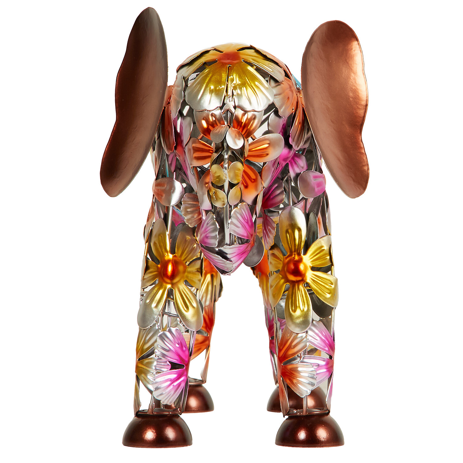 Solar Flower Elephant Decor - Multicolour Image 3