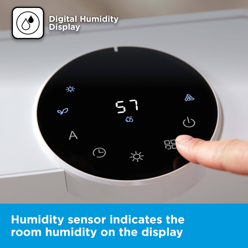 Black+Decker 2-in-1 3.2L Smart Dehumidifier with Air Purifier Image 7