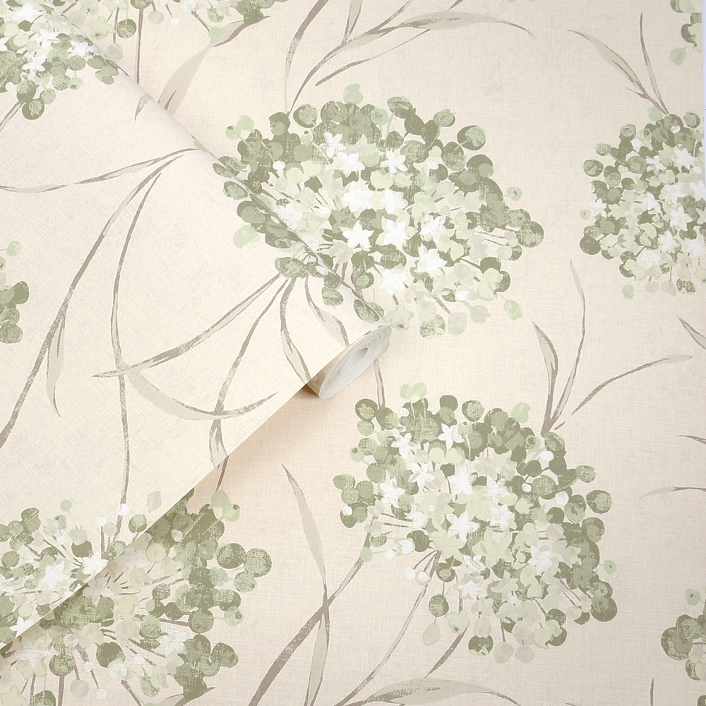 Laura Ashley Giselle Hedgerow Wallpaper Image 2