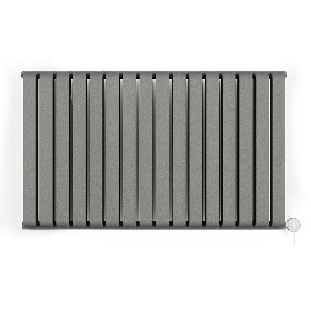 Terma Warp-Room E Wi-Fi Salt n Pepper Electric Radiator 1200W 630 x 1045mm Image 3