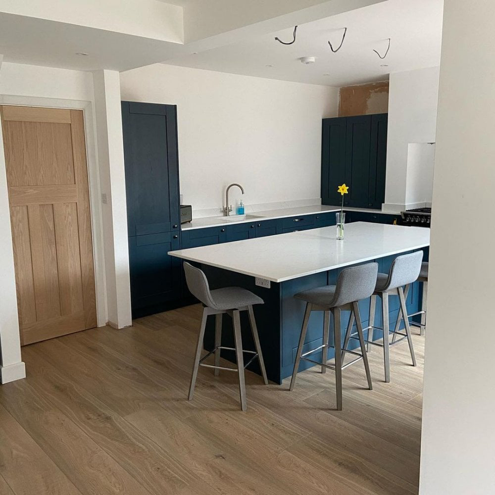 Oak Veneer 1930s DX 4 Panel Internal Door 2032 x 813 x 35mm Image 6