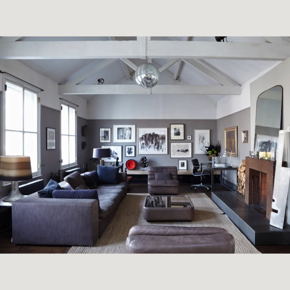 Farrow & Ball Strong White Full Gloss Paint 2.5L Image 4