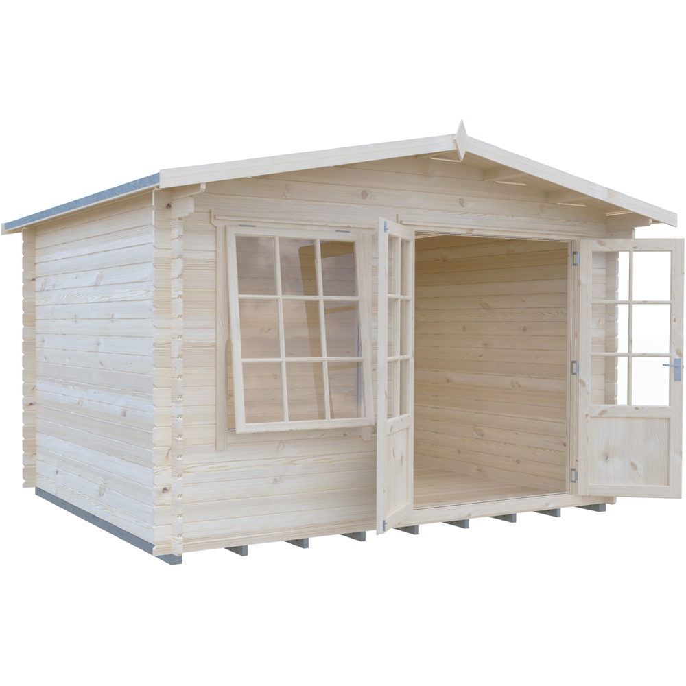 Shire Hale 12 x 10ft Log Cabin Image 4