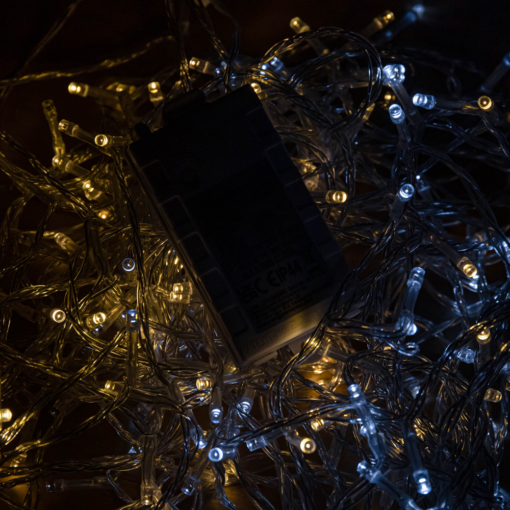 Samuel Alexander 200 Cool and Warm White LED Multi-Function Clear String Light 20m Image 6
