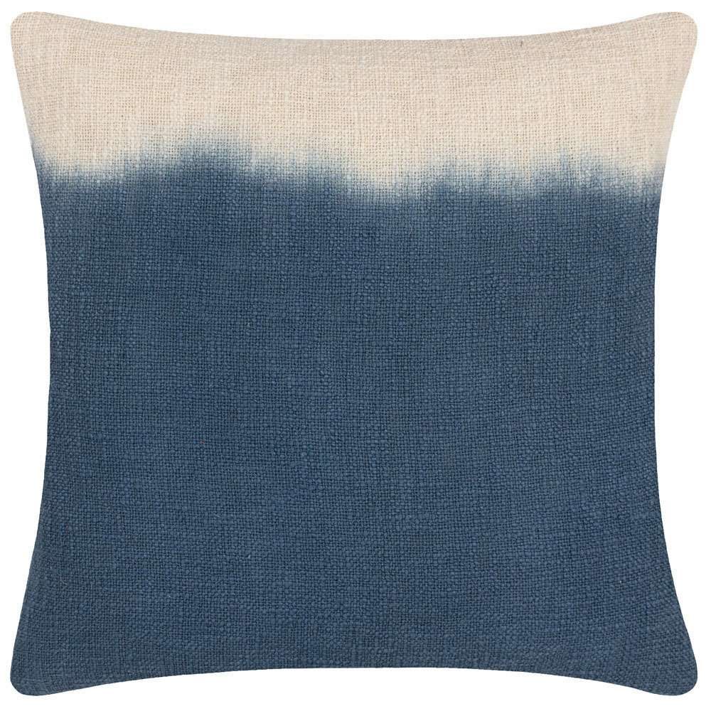 furn. Mizu Ink Dip Dye Square Cushion Image 1