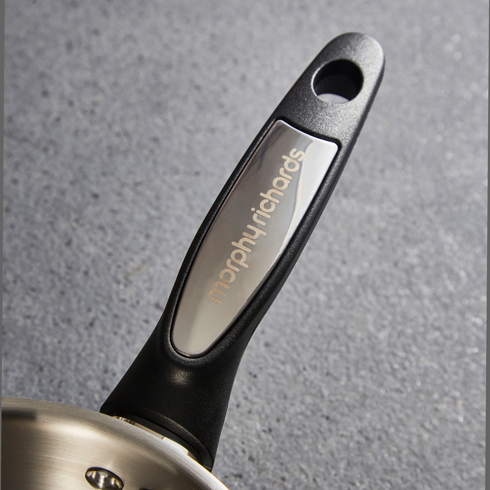 Morphy Richards Graphite Stainless Steel 5 Piece Pouring Spout Pan Set Image 7