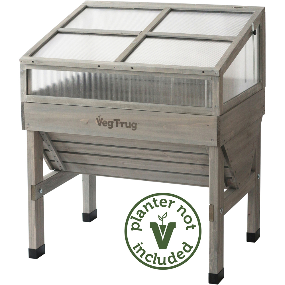 VegTrug Grey Wash Cold Frame 1 x 3ft Image 3