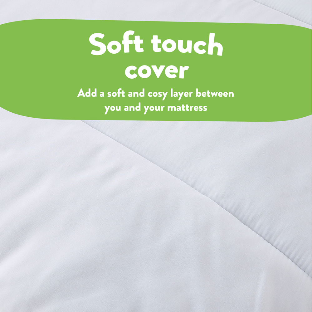 Slumberdown Double Sleep Soundly Anti Allergy Mattress Topper Image 6