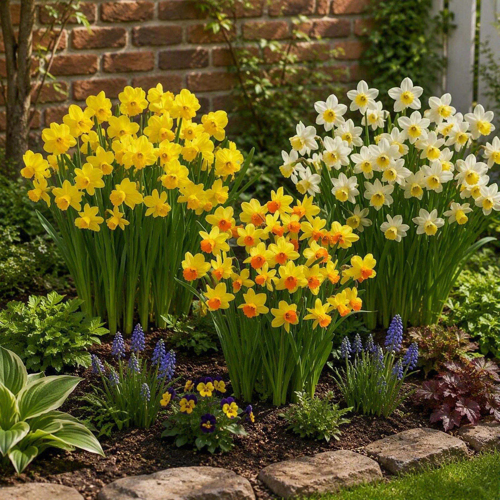 Thompson and Morgan Daffodil Container Collection Planting Bulb 48 Pack Image 6