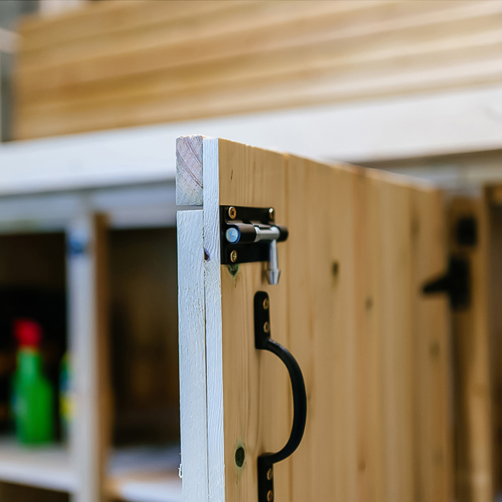 The Garden Village Gisburn 7 x 3ft Large Garden Storage Shed Image 5