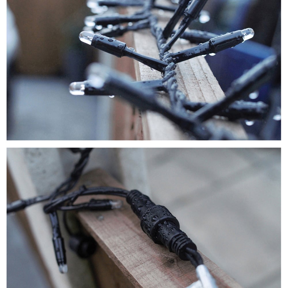 Eagle Connect 1500 Cool White LED Black Cluster Light 30m Image 7