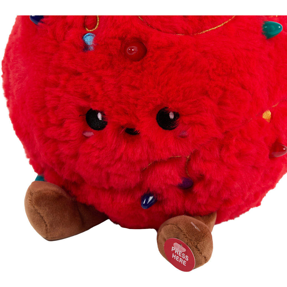 Animated Singing Bauble Red Image 4