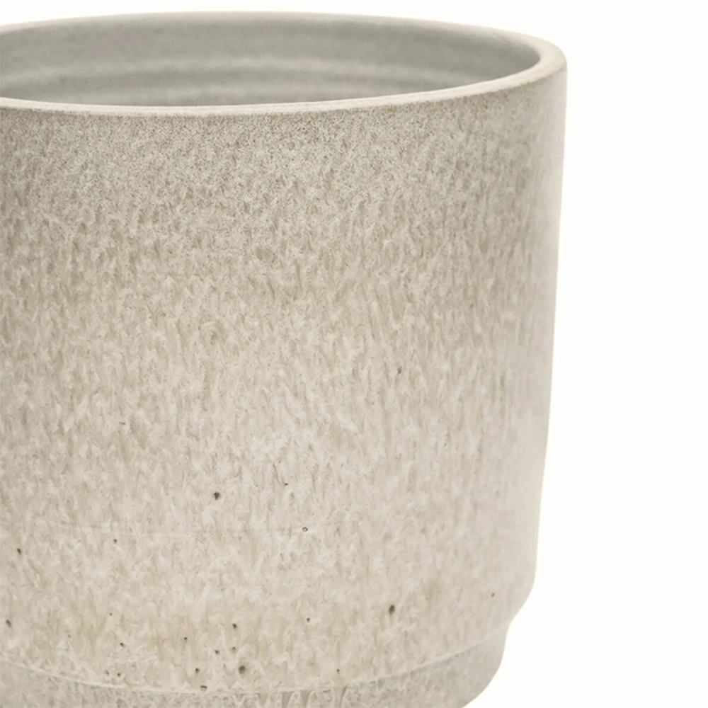 Ivyline Wesley Cream Marble Planter 22 x 26cm Image 3