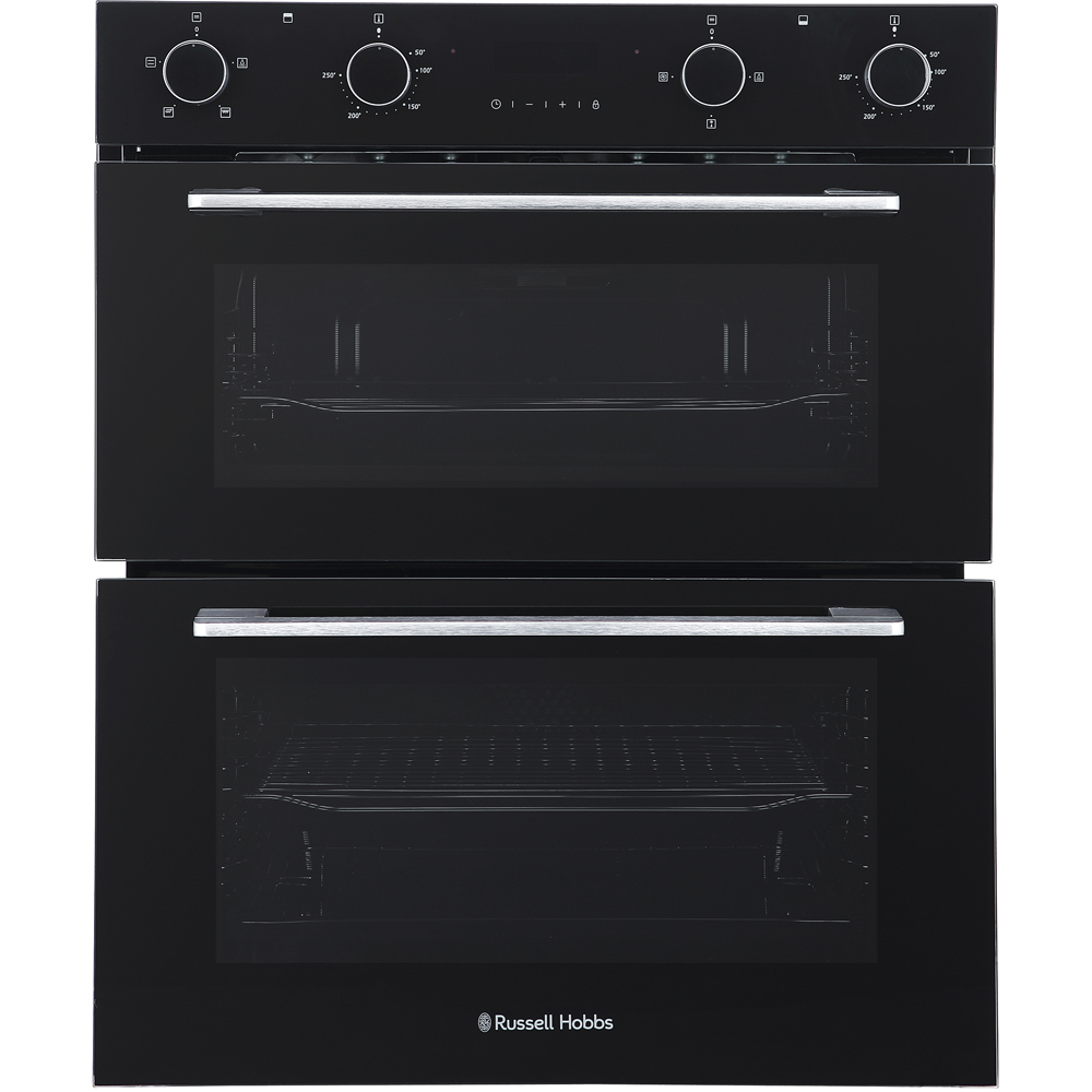 Russell Hobbs RH72DEO1001B/02 Black 92L Built-In 72cm High Double Oven Image 2