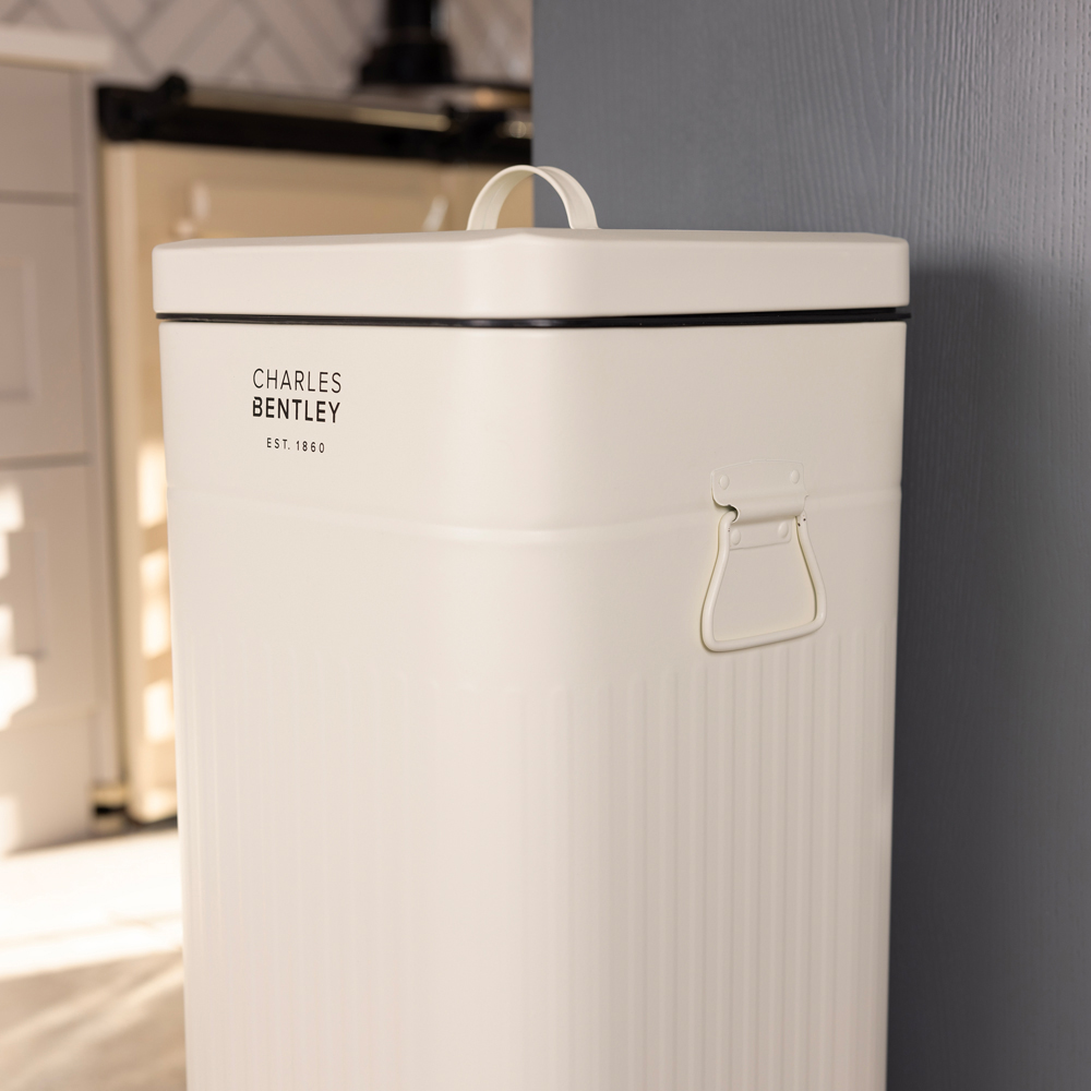 Charles Bentley Square Pedal Bin 30L Image 7