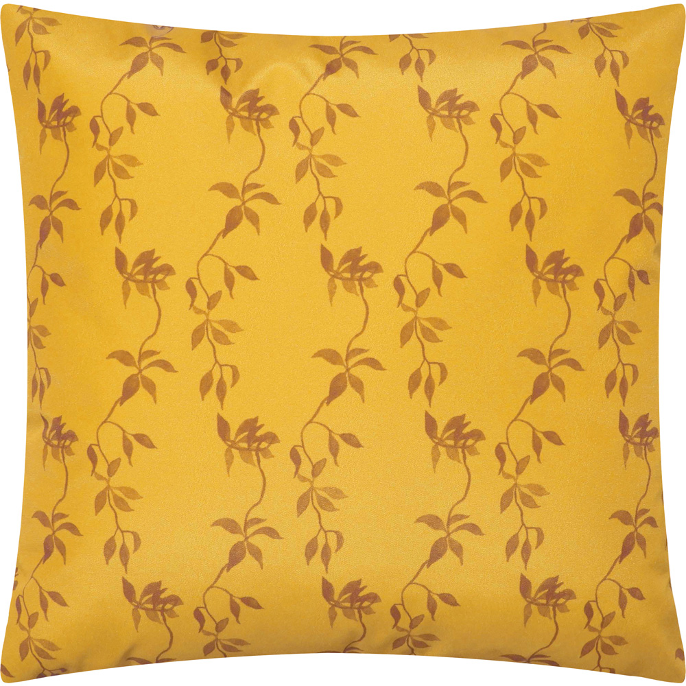 Evans Lichfield Gold Leopard Rectangular Outdoor Reversible Cushion Image 3