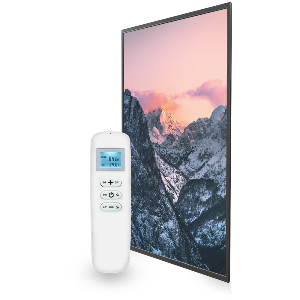 Mirrorstone Nexus Valley at Dusk Image Wi-Fi Infrared Heating Panel 580W 595 x 995mm Image 3