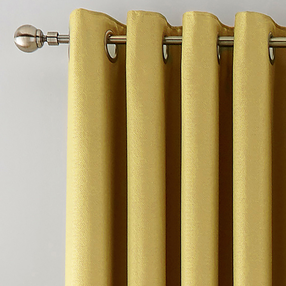 Helena Springfield Eden Lined Chartreuse Curtains 168 x 229cm Image 2