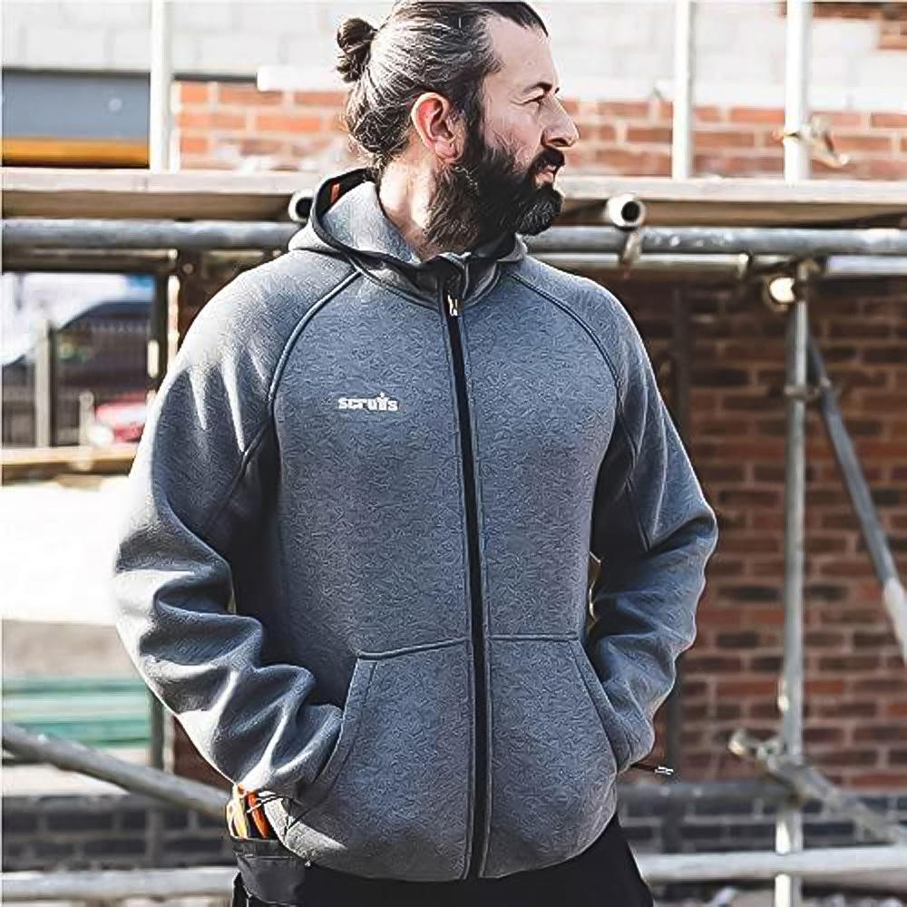 Scruffs Trade Air Layer Hoodie XXL Charcoal Image 2
