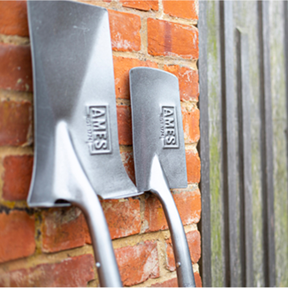 AMES Tools Carbon Steel Border Garden Spade Image 5