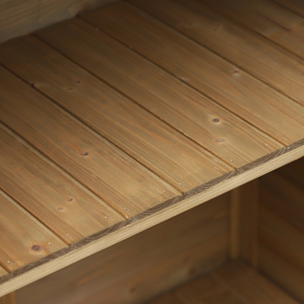 Outsunny 3 x 1.5ft Wooden Garden Shed Image 3